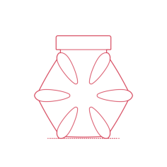 Objects Jars Tins Ikea Forvar Jar Editable Svg Line Art, Free Vectors File